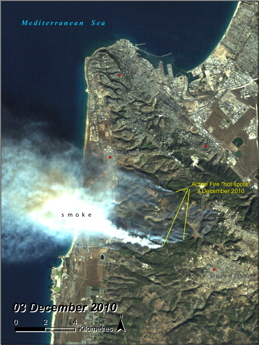 Haifa Area Fire