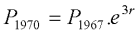P1970 = P1967.e(3r)